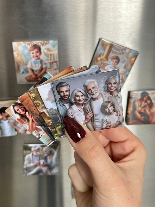 Custom Photo Magnets 2"x2"